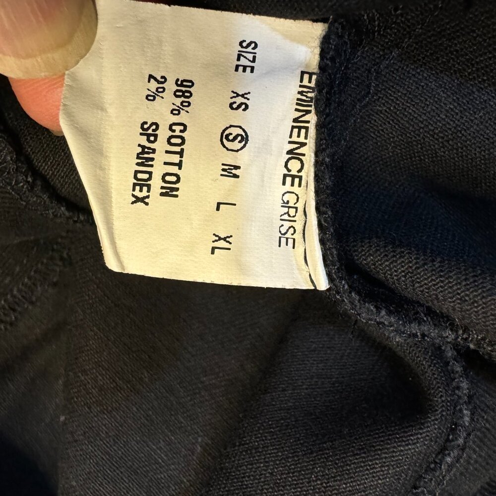 Eminence Grise Les Doma Denim Jeans, Black  Small - Picture 7 of 7